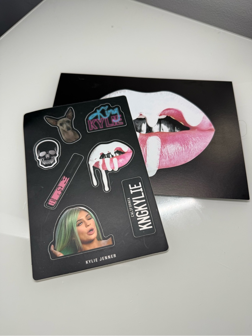 Kylie Cosmetics Card & Sticker Sheet